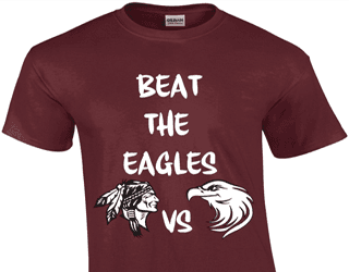 Beat The Eagles Apparel — Artwork portfolio example Beat The Eagles Apparel — Artwork portfolio example