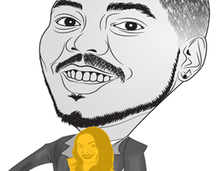 Custom Caricature Illustration — Illustration portfolio example Custom Caricature Illustration — Illustration portfolio example
