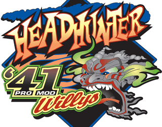 Headhunter '41 Pro Mod Willys — Illustration portfolio example Headhunter '41 Pro Mod Willys — Illustration portfolio example