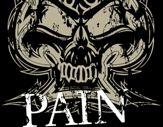 Pain Skull Graphic — Illustration portfolio example Pain Skull Graphic — Illustration portfolio example