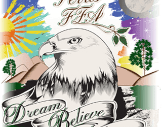 Texas FFA Eagle Design — Artwork portfolio example Texas FFA Eagle Design — Artwork portfolio example